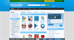 Desktop Screenshot of afreecodec.com